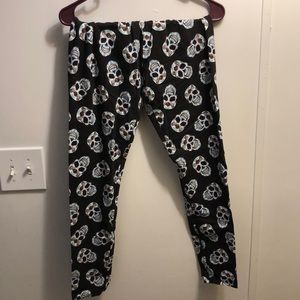 Skull leggings